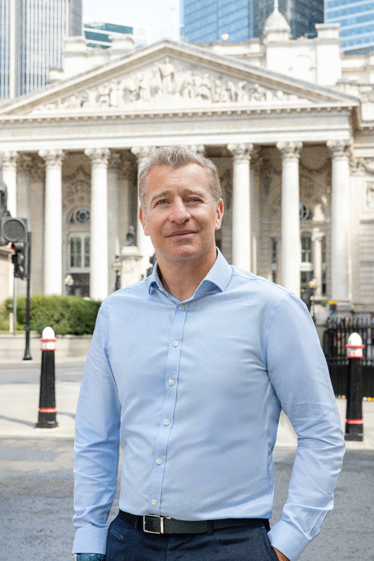 Tim Levene in the City of London